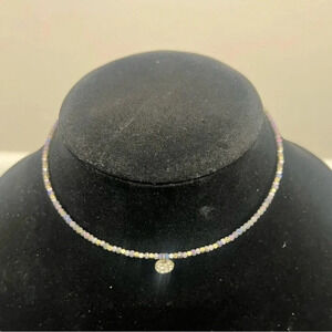 💎Canvas Iridescent Choker Necklace